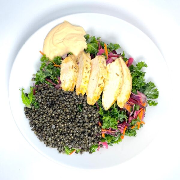 Kycklingsallad 1 port