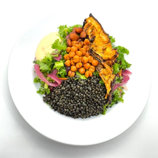 Rostad spetskålssallad 1 port